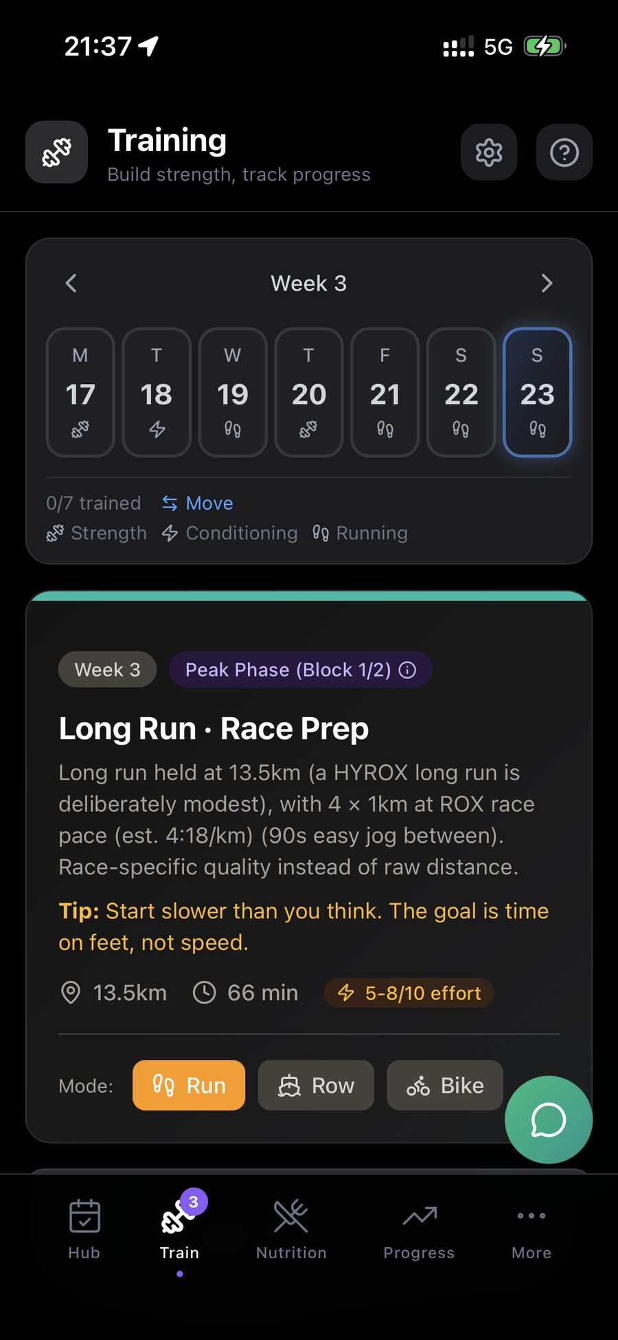 Talos app screen