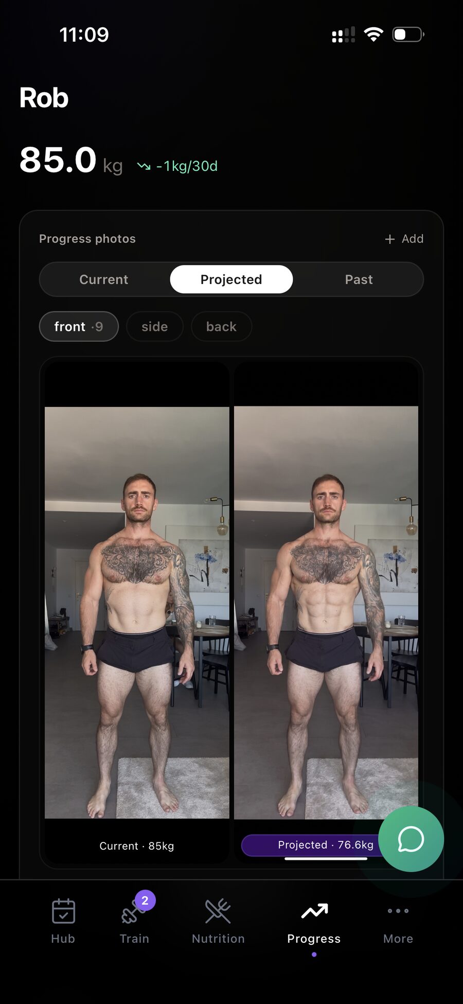 Talos app screen